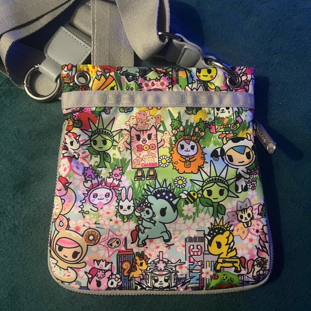 Tokidoki X LeSportsac Multicolor Crossbody Bag - Picture 3 of 3
